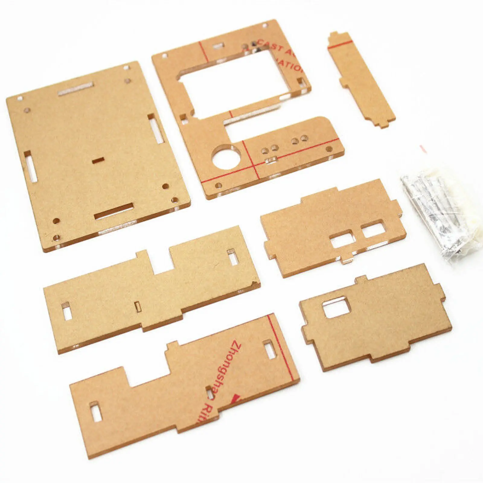Caja de LCR-T4 transparente acrílica, caja de carcasa de LCR-T4 transparente para probador de transistores M328 (GM328), capacitancia SCR/MOS PNP Mega328