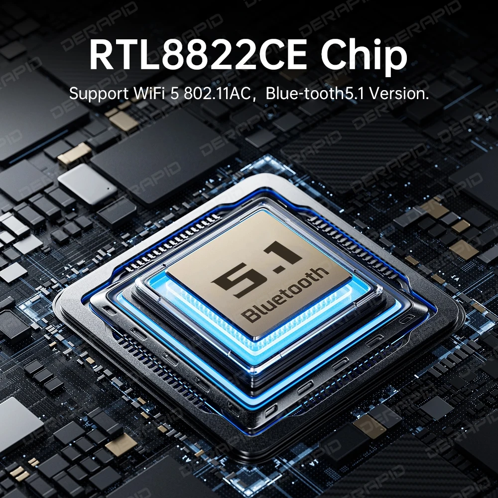 Tarjeta WiFi de doble banda AC1200 RTL8822CE para PC Bluetooth 5,1 867Mbps 5GHz tarjeta de red PCIe Windows 10 11 instalación sin controlador - imagen 4