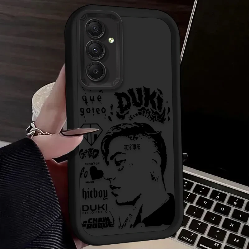 Funda trasera para Samsung Galaxy A51 A05 A05S A54 A34 A24 A14 A53 A33 A23 A13 A52 A52S A32 A22 A12 A71 A31 A50 Cool Duki Rapper Capa - imagen 4