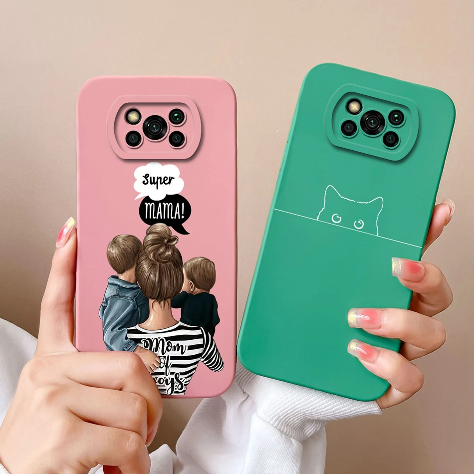 Funda para Xiaomi Poco X3 Pro GT NFC, cubierta mejorada de silicona líquida, protección completa, parachoques antichoque para Poco X 3 Pro X3 NFC X3GT - imagen 3