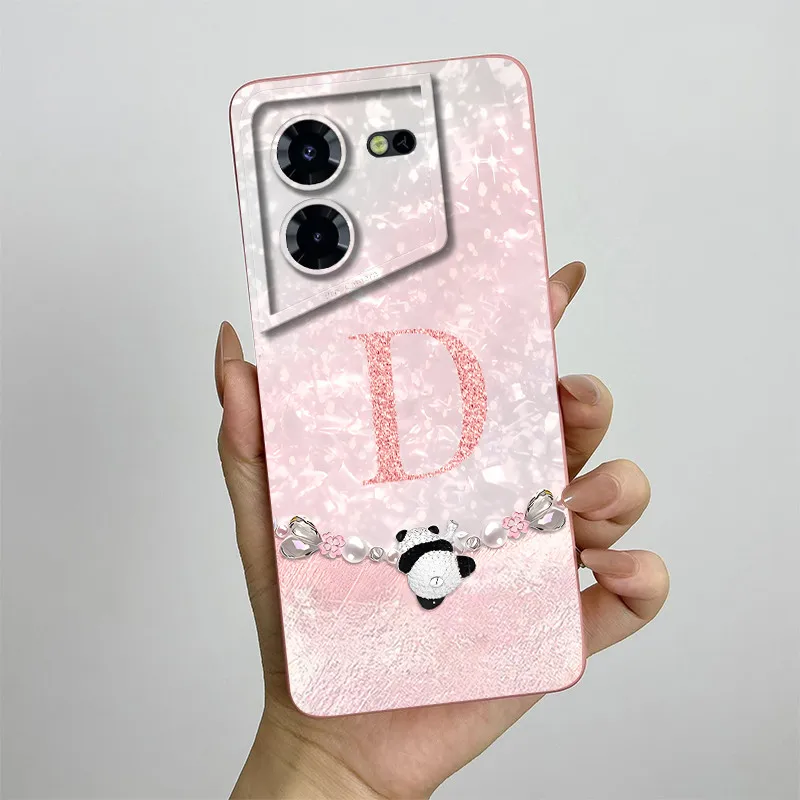 Para Tecno Pova 5 Pro funda Tecno Pova 5 Pro 5G LH8n funda de teléfono letras de moda paquete completo mate anticaída cubierta protectora suave - imagen 4