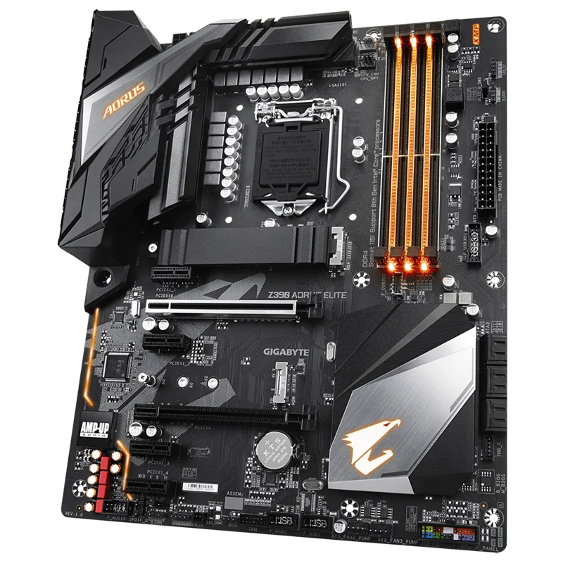 Placa base GIGABYTE Z390 AORUS ELITE LGA 1151 Intel Z390 DDR4 128GB ATX - imagen 3