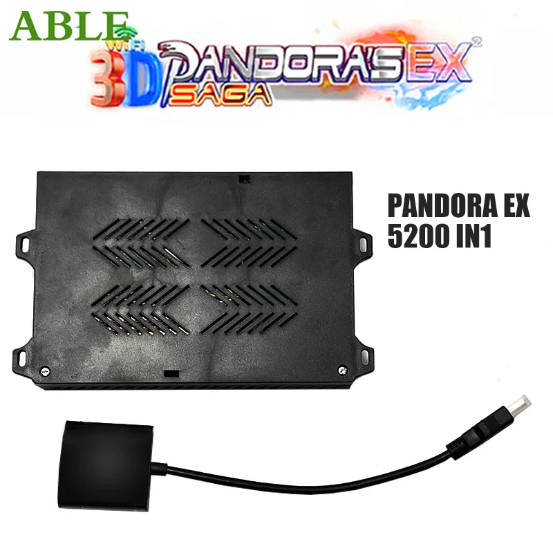 Pandora-3D Sag EX Box 5200 en 1 Gamepad 64G para consolas de juegos arcade - imagen 5