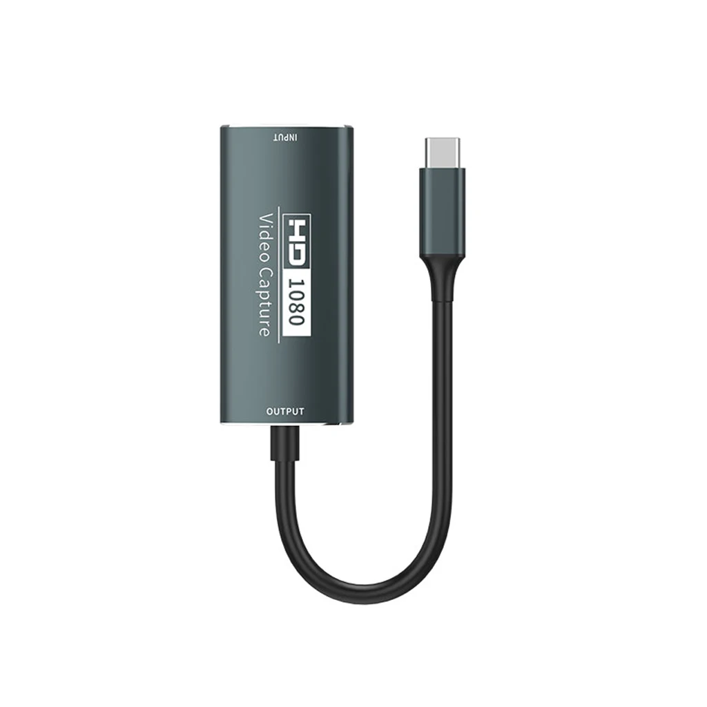 Tarjeta de vídeo USB 3,0 4K 30Hz compatible con HDMI a USB/tipo-c grabación de juegos para PC Switch Xbox grabación transmisión en vivo - imagen 3