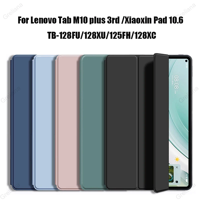Para tableta Lenovo Tab M10 Plus 3. a generación 10,6 10,1 Funda Xiaoxin pad 10,6 Funda inteligente con soporte lenovo tab P11 PLus M11 11 - imagen 2