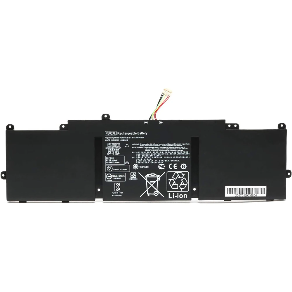 PE03XL Reemplazo de batería para HP PE03XL PE03 Chromebook 210 G1 11 G4 HSTNN-LB6M HSTNN-PB6J 766801 -421 767068 -005 766801 -851 - imagen 4