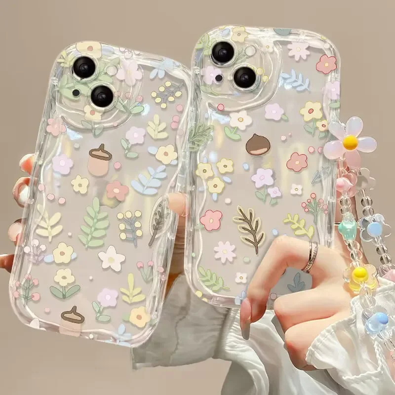 Funda de pulsera Floral para Motorola Moto Edge 50 Fusion 5G Pro Ultra G84 E13 G35 G22 G14 G30 G53 G60 G05 G15 G54 G34 E22 G35 G75 - imagen 5