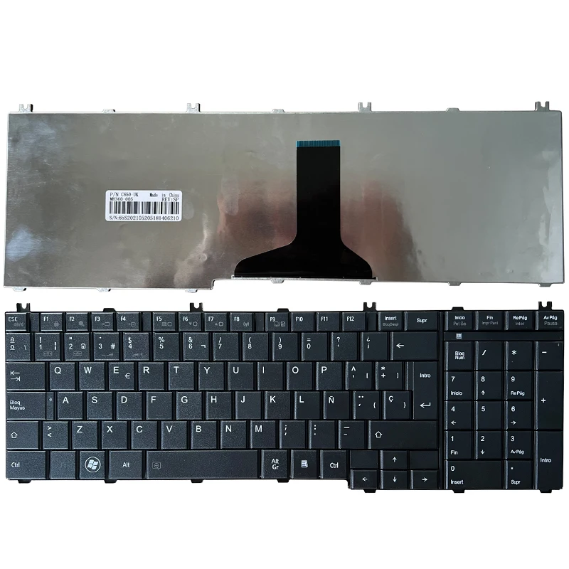 Teclado para portátil toshiba dynabook T350 B350, nuevo, español, negro - imagen 2