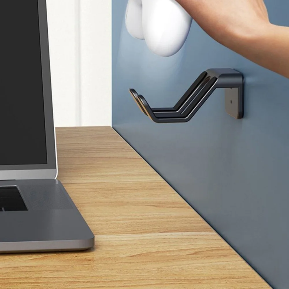 Soporte para controlador de juego montado en la pared, Base sin perforaciones, estante de almacenamiento para controlador para Nintendo Switch Pro Sony Xbox - imagen 4