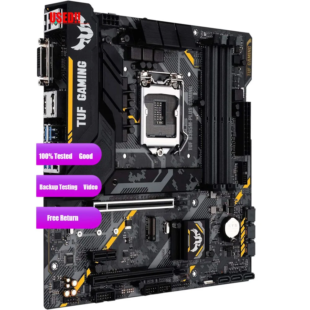 Placa base Asus TUF B365M-PLUS Gaming LGA1151 DDR4 HDMI WiFi M.2 mATX