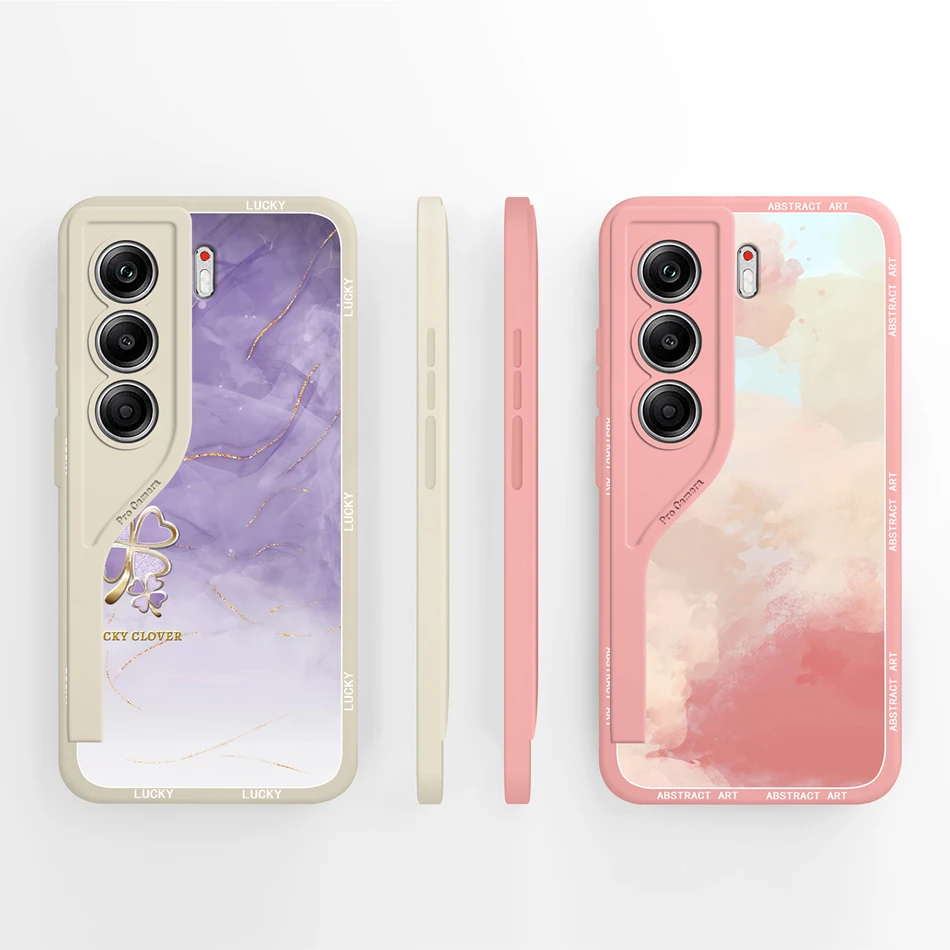 Para Tecno Camon 40 Pro 4G 5G Funda de teléfono elegante patrón de flores Funda de alta calidad para Tecno Camon40Pro Funda de cobertura completa - imagen 2