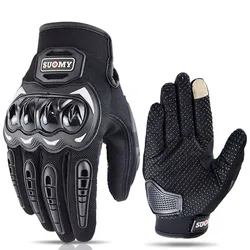 Suomy Guantes Motocicleta Verano – Protección Táctil