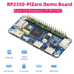 Waveshare RP2350-PiZero Base Placa de desarrollo Raspberry Pi Pico