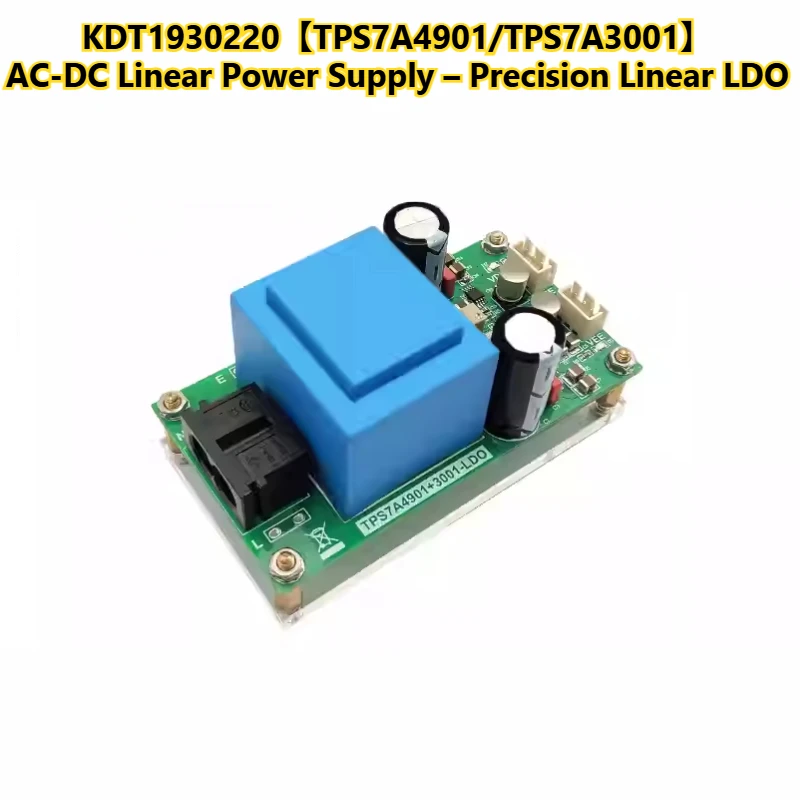 Módulo de fuente de alimentación lineal TPS7A4901/3001, fuente de alimentación ACDC de ondulación ultrabaja de 1mV para amplificador de precisión KDT1930220-123 - imagen 2