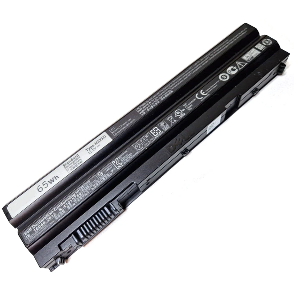 Nueva batería Original y genuino para ordenador portátil N3X1D 11,1 V 65Wh para Dell Latidude E5520 E6420 E6430 E6520 E6530 E6540 Precision M280 T54FJ - imagen 3