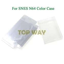 Caja PET transparente para cartuchos Game Boy Advance, SNES y N64