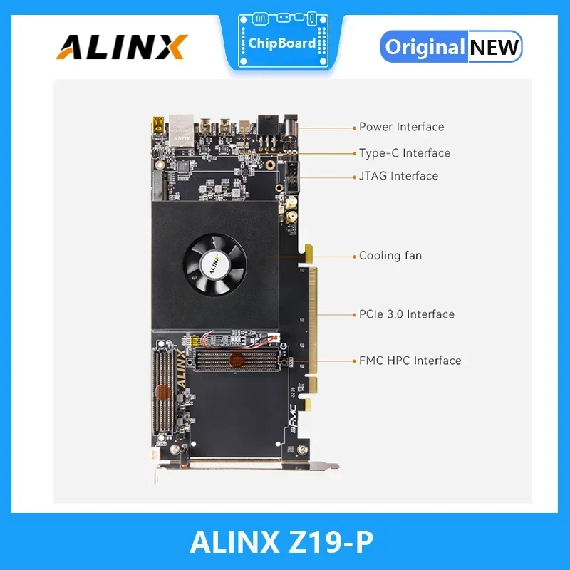 ALINX Z19-P: Xilinx Zynq UltraScale+ MPSoC PCIE AI Placa FPGA XCZU19EG Placa de demostraciónAlinx - imagen 4
