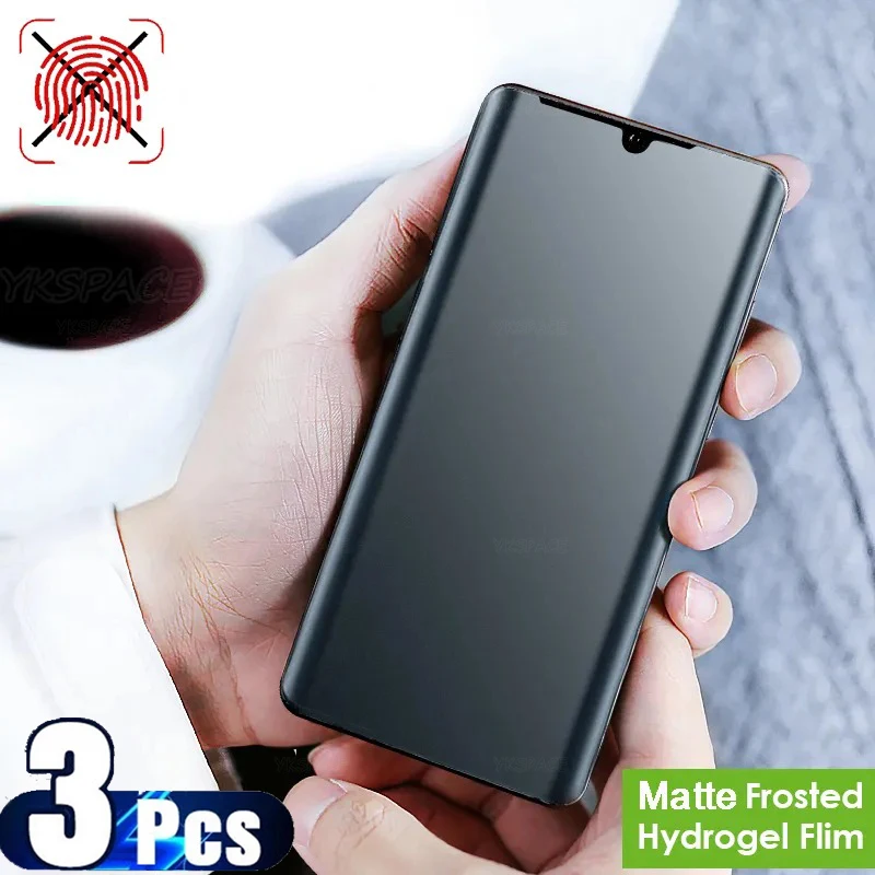 Película de hidrogel mate esmerilado antihuellas, Protector de pantalla suave para Realme X2 X3 X7 X50 3 5 Pro Play Neo Super Zoom XT, 3 uds. - imagen 2