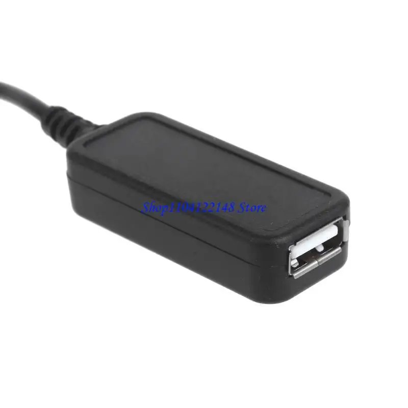P9FA Universal 5,5x2,1 mm a conector USB Adaptador corriente con conector barril carga para carga pequeña o USB - imagen 5