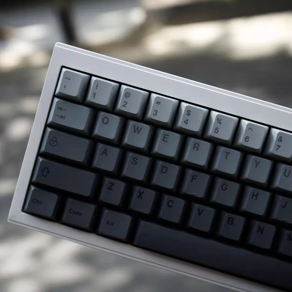 Juego de teclas de gradiente gris, tapas de tecla de sublimación de tinte PBT, perfil de cereza, a prueba de luz para interruptor MX, envío gratis, 125 teclas - imagen 3