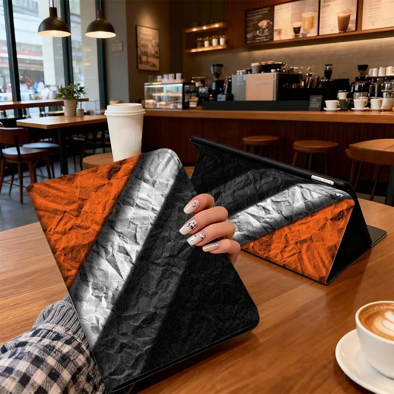 Funda para tableta con diseño geométrico colorido y creativo para iPad Pro Air Mini 1, 2, 3, 4, 5, 6, 7, 7, 8, 9, 30, 40,6, 11, 30,2, 9,7, 10,5, 10,9, 11 12,9