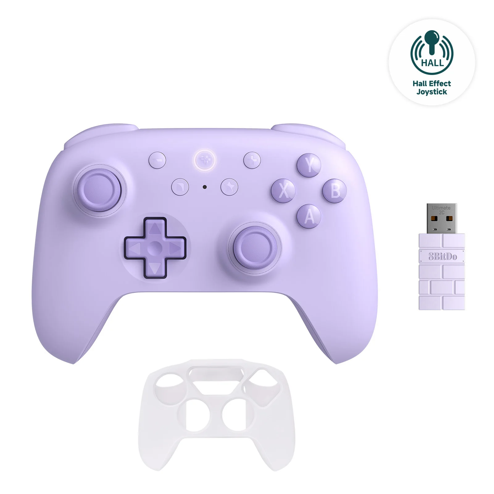 Purple with Case