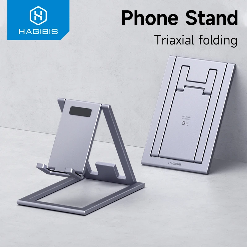 Hagibis Soporte de teléfono de aluminio ajustable iPhone 15-17 Pro