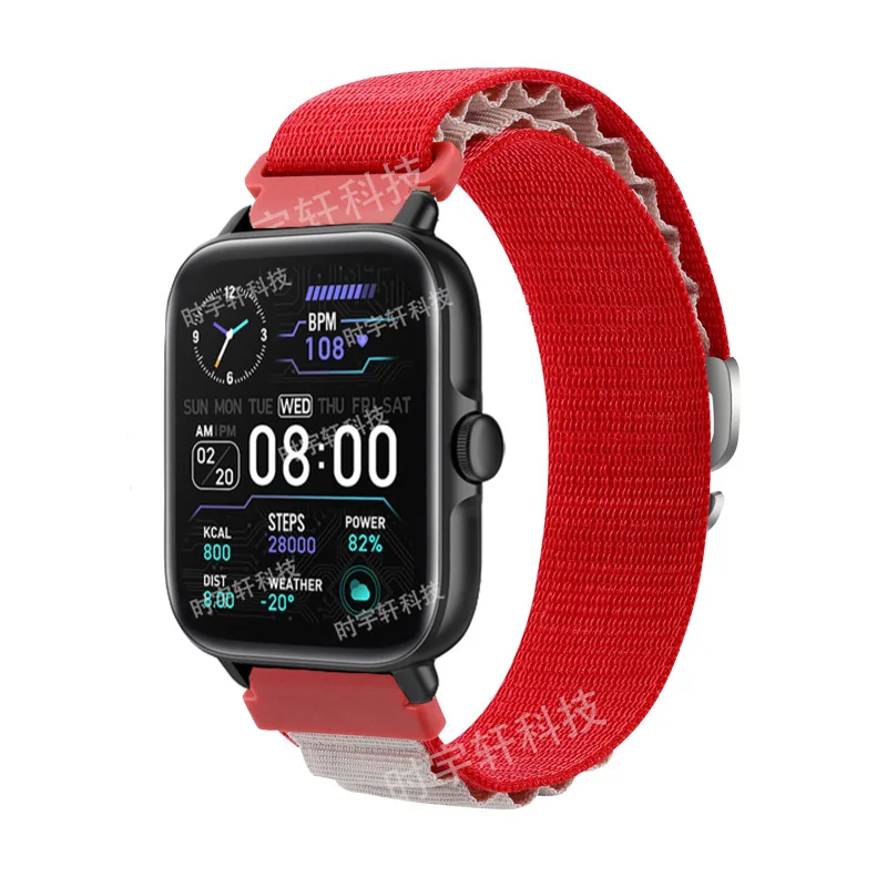 Correa de nailon para hombre y mujer, accesorio para COLMI P28 Plus/C60 C61 C80 C81, Colmi P8 P71 P60 P68/M42 i31, 20mm, 22mm - imagen 2