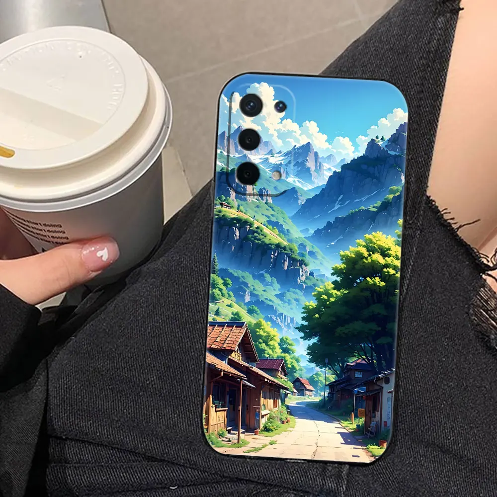 Funda de teléfono con foto personalizada Cloud Mist Flower Sea Path para OPPO RENO 13 13F 12 11 11F 10 8 8T 7 7Z 6 6Z 5 5F 4F 4 F29 funda de silicona - imagen 5