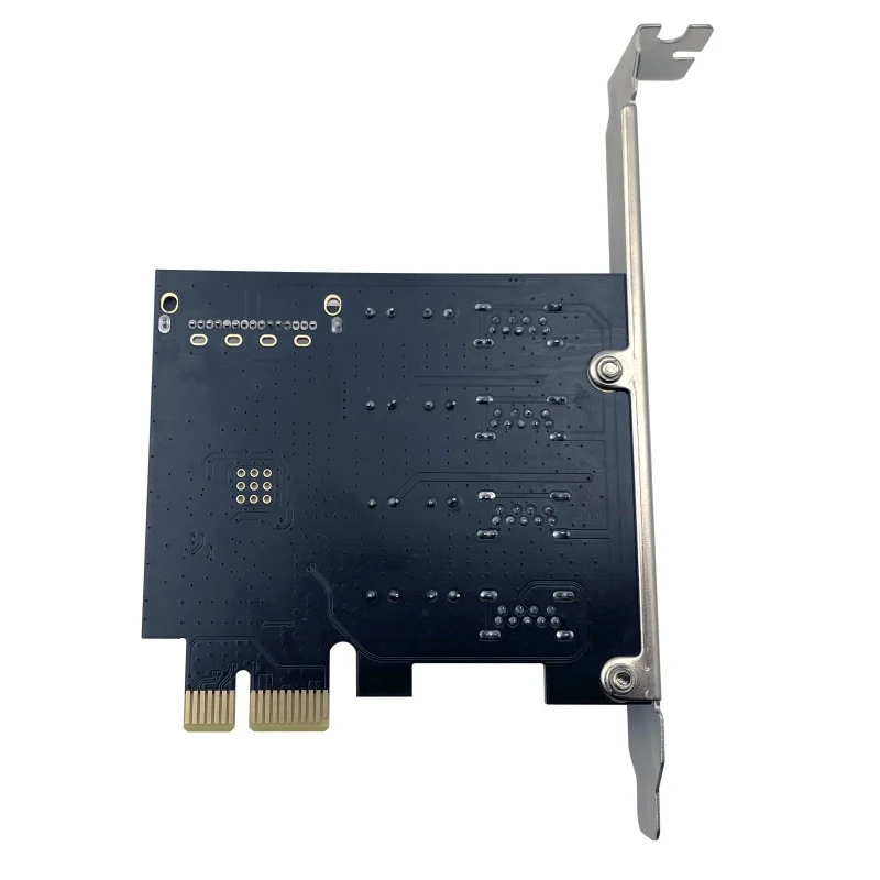 PCIE USB 3,2 5Gbps tarjeta de expansión Riser PCI Express X1 a 4 puertos USB 3,2 HUB adaptador controlador NEC con alimentación SATA para escritorio - imagen 4