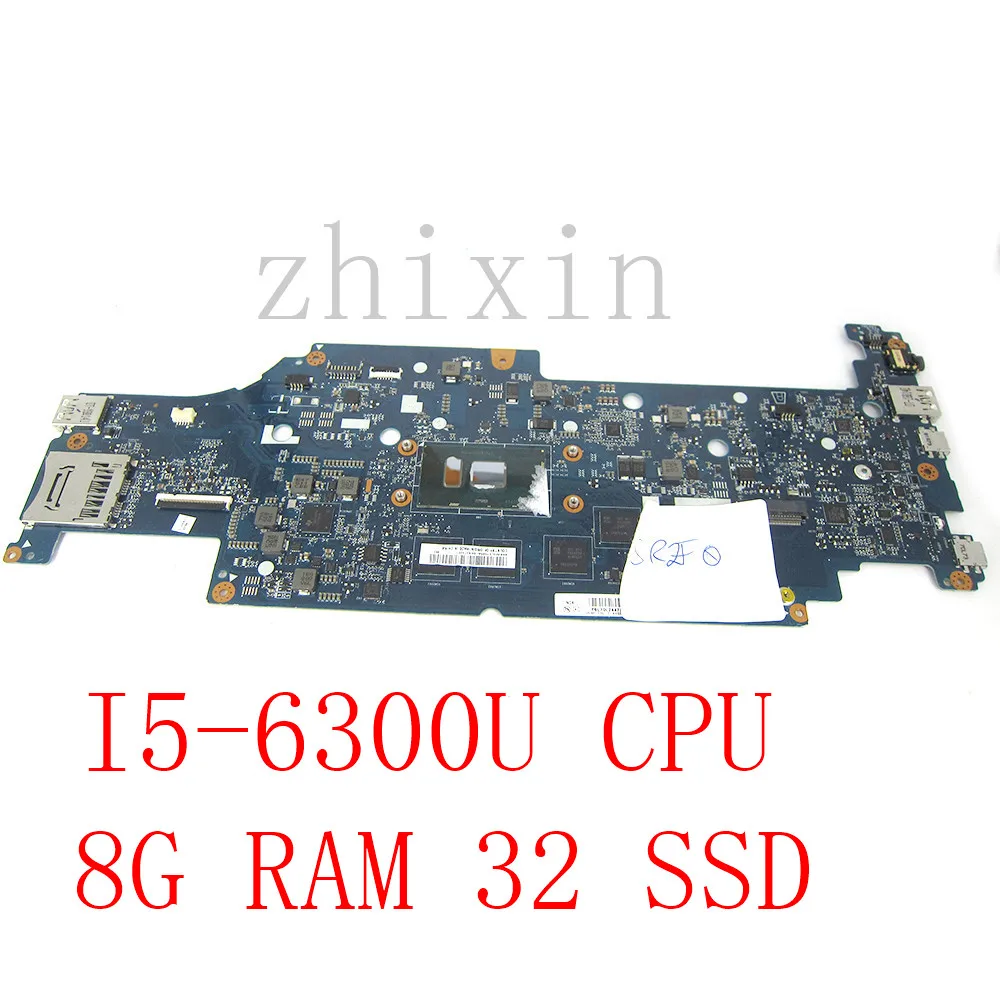 Yourui para Lenovo Yoga S2 Thinkpad 13 Chromebook placa base para ordenador portátil con i5-6300u 8G RAM 32G DAPS8BMB8H0 01AV656