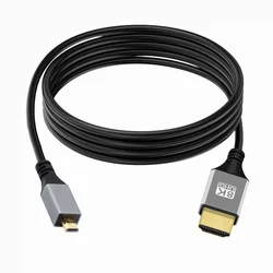 Cable Micro HDMI a HDMI 8K 4K 2.1 – Compatible PS5 PS4 GoPro Cámaras
