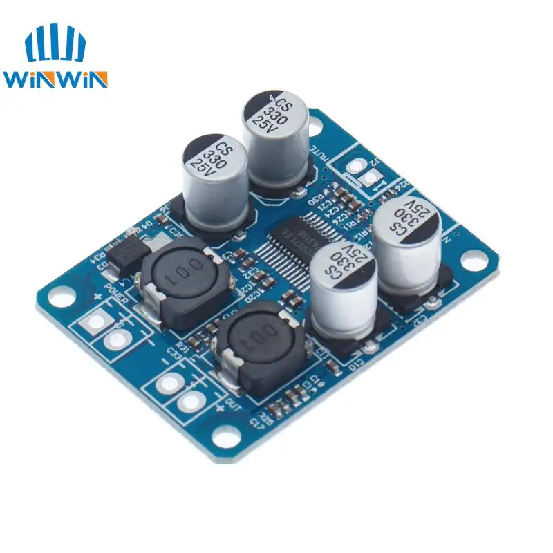 32Pin TPA3118 60W 12V 24V PBTL Mono placa amplificadora de potencia de Audio Digital módulo amplificador de potencia coche alta salida baja potencia - imagen 3