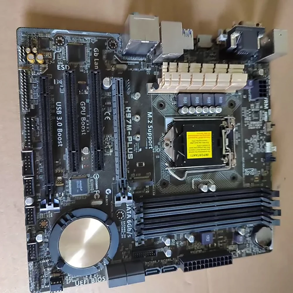 Placa base H97M-PLUS LGA1150 Compatible con I7 4790K - imagen 4
