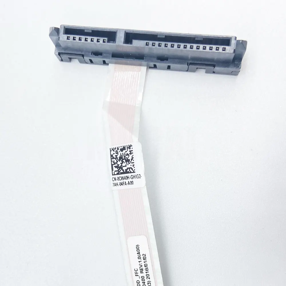 Cable HDD para Dell Vostro 14 5468 V5468 P75G, conector flexible para disco duro SATA, SSD, BKD40, 0CW40H, NBX00020400 - imagen 5