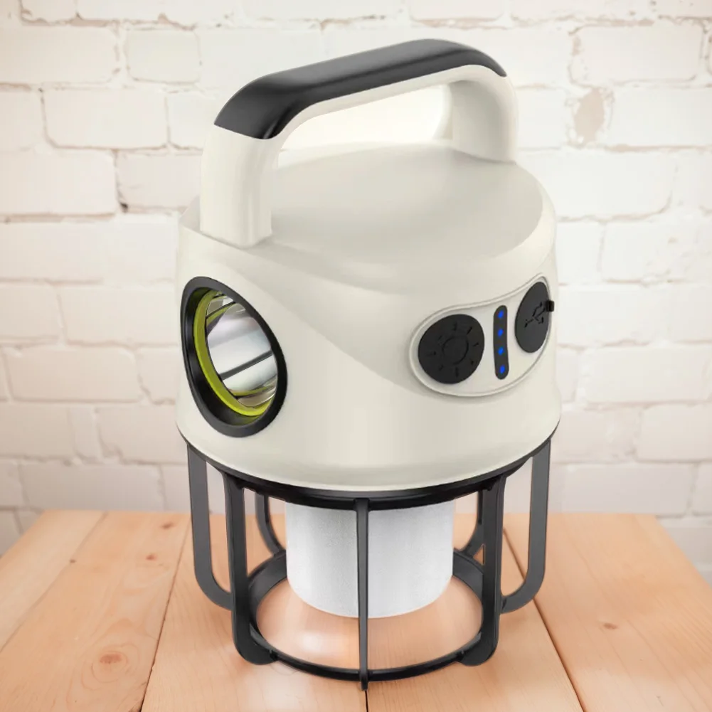 Luz de Camping portátil, luz colgante superbrillante para tienda, recargable por USB, 1200mAh, luz nocturna para tienda de campaña, para corte de energía, senderismo y pesca - imagen 3