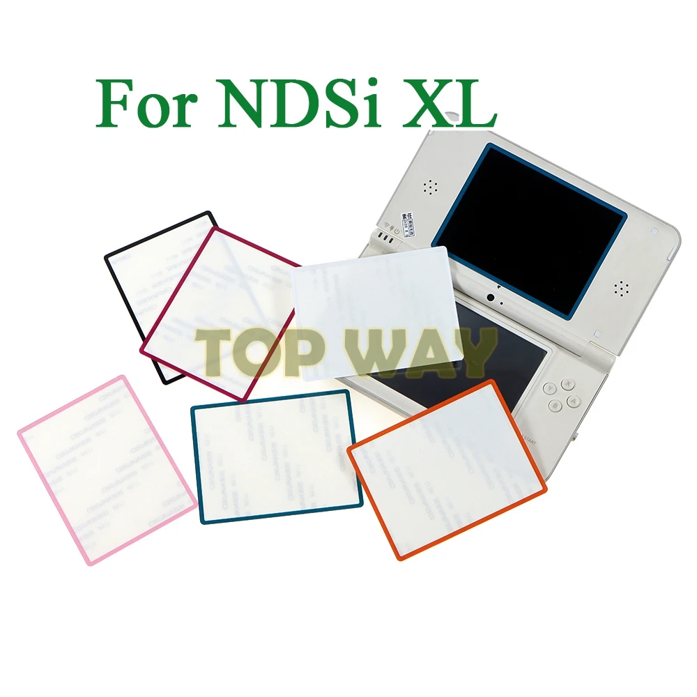 2PCS For NDSi XL LL Top Screen LCD Screen Plastic Cover For Nintend DSiXL LL Game Console - imagen 2