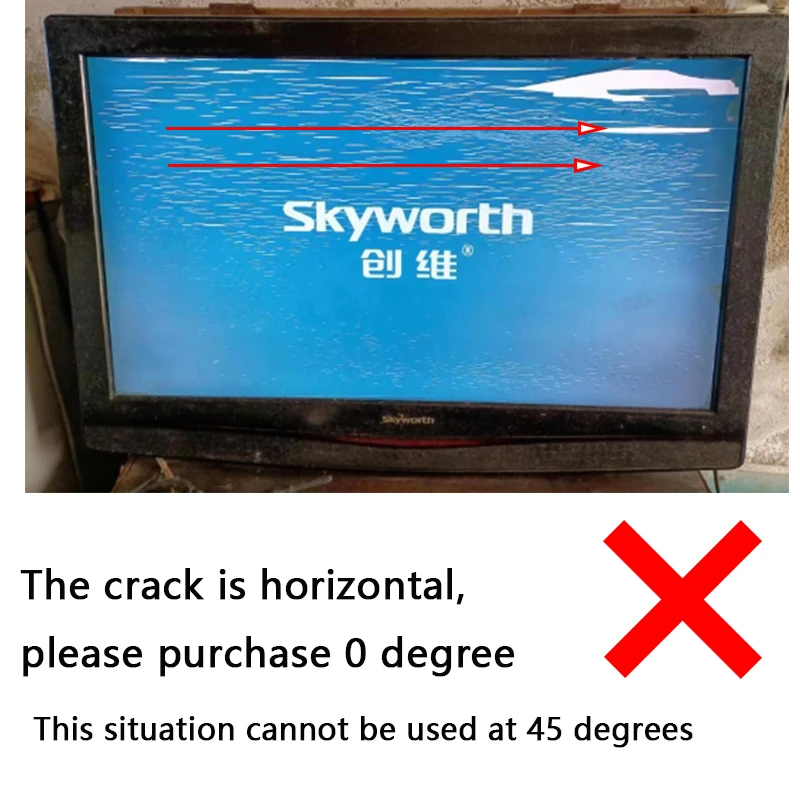 Nueva película polarizadora LED/LCD de 32 pulgadas y 45 grados para pantalla LCD LED IPS para TV de 32 pulgadas, 45 grados, 71x40,5 cm - imagen 5
