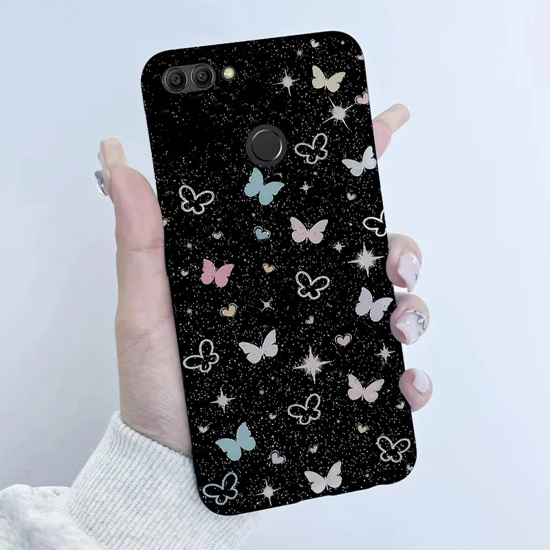 Para Huawei Y9 2018 Funda FLA-LX3 LX2 LX1 suave TPU Funda de silicona lindo astronauta Panda Funda de teléfono para Huawei Y9 (2018) Coque Funda - imagen 4
