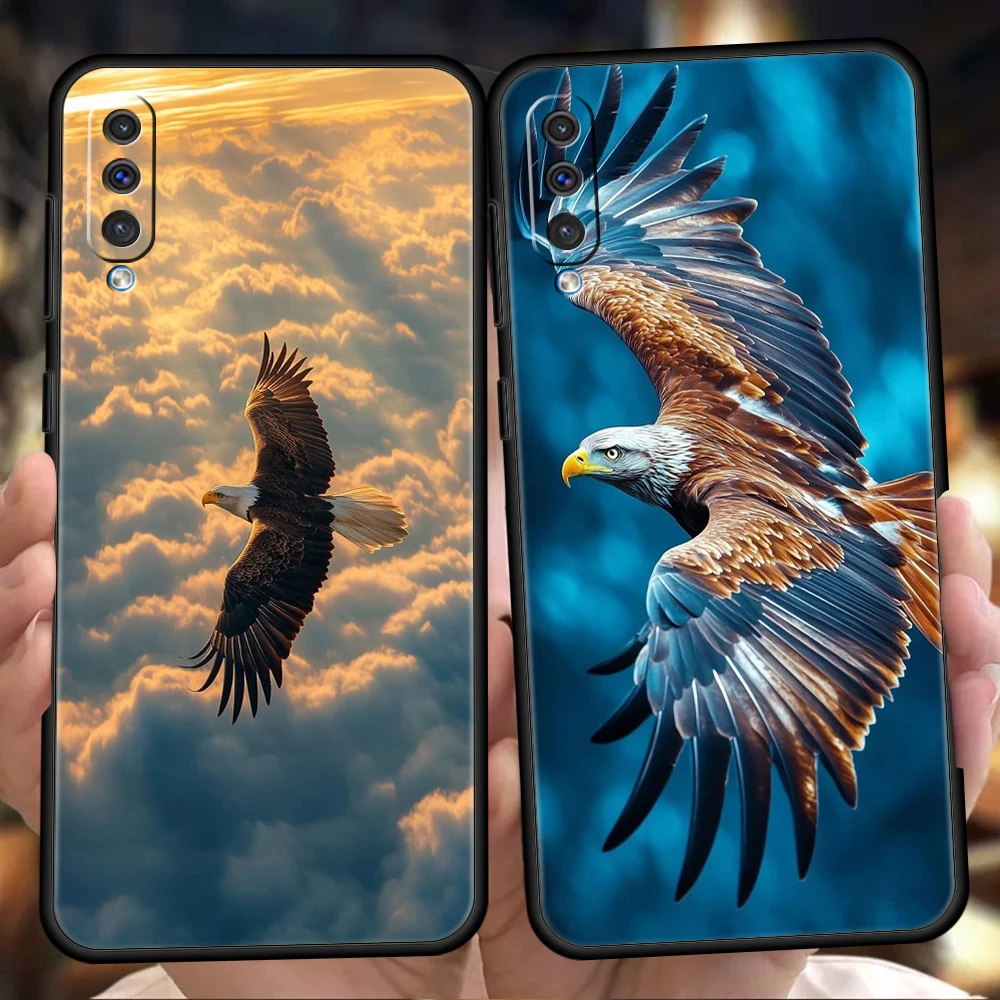 Funda de teléfono Eagle para Samsung A56 A36 A26 A24 A16 A14 A12 A32 A50 A70 A20S A22 A30 A40 A34 A54 A42 A52 A04s A06 5G