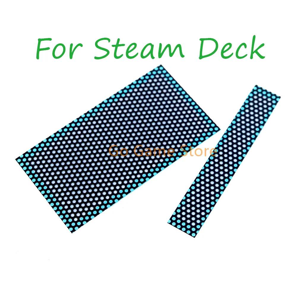 100 juegos de red de filtro a prueba de polvo para consola de juegos Steam Deck, kits de repuesto de malla fina de ventilación y polvo