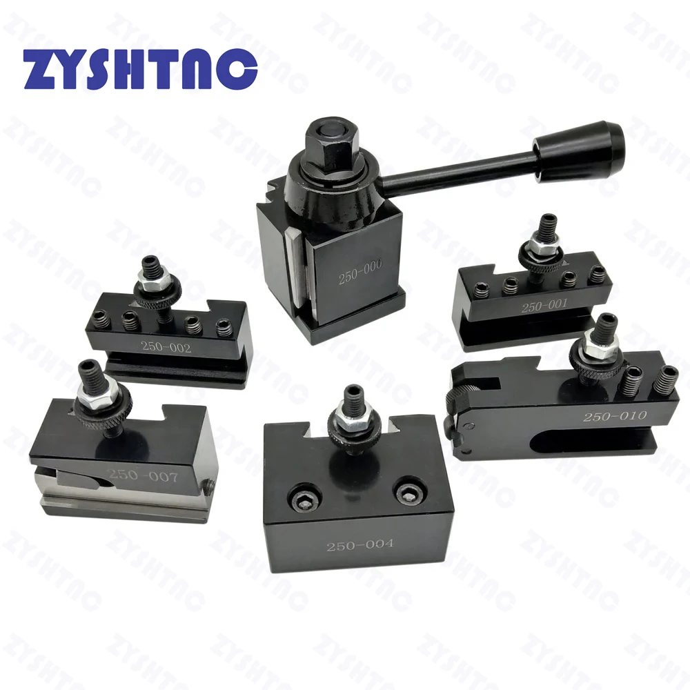 6 unids/set 250-000 torno herramienta de cambio rápido poste 250-001 250-002 250-004 250-007 250-010 Kit de soporte cuña de prueba GIB tipo uniforme - imagen 3