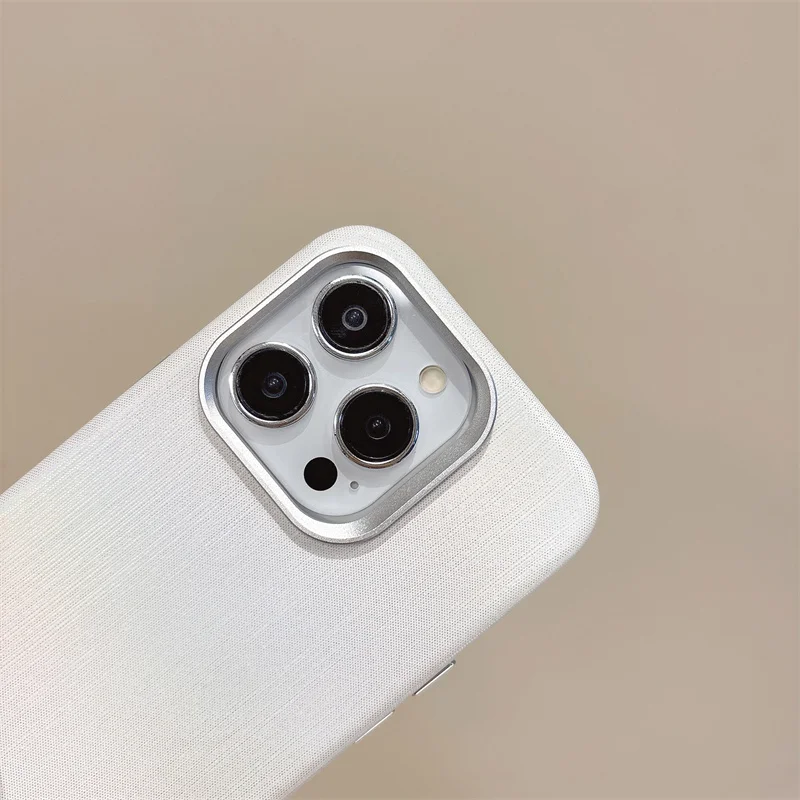 Para iPhone13 14 15 16 Pro Max para Magsafe Rainbow funda de teléfono lente de aleación de carga inalámbrica magnética cubierta protectora a prueba de golpes - imagen 5