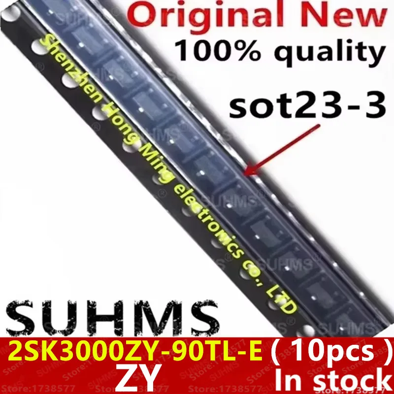 (10 piezas) 100% nuevo 2SK3000ZY-90TL-E 2SK3000ZY-90TL 2SK3000ZY 2SK3000 ZY sot23-3