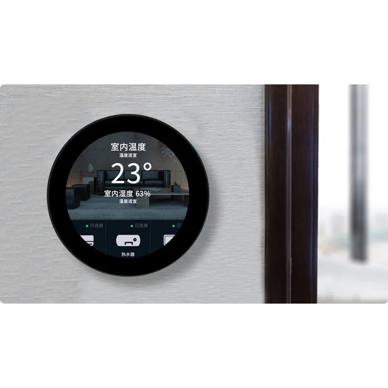 Raspberry Pi Pantalla LCD redonda DSI de 3,4 pulgadas (C) Pantalla táctil capacitiva MIPI 800x800 - imagen 3