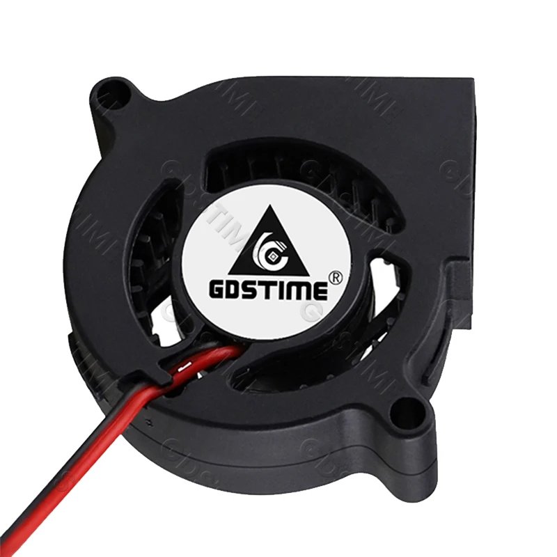 Gdstime 50mm x 20mm turbina Turbo Micro ventilador 5V 12V 24V 5020 refrigeración para DIY impresora 3D humidificador atomizador de asiento de coche - imagen 2