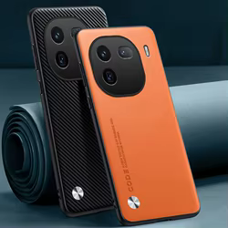 Funda Cuero PU Vivo iQOO 12 Pro – Silicona TPU Mate Protectora