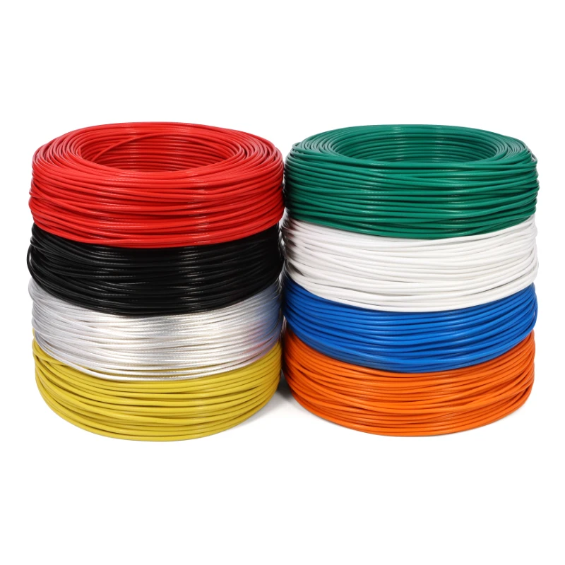 Cable de PTFE UL1332 de 1m, aislamiento FEP AWG 30 28 26 24 22 20 18 16 14 13 12 11 10, Cable de cobre estañado de alta temperatura para impresora 3D - imagen 5