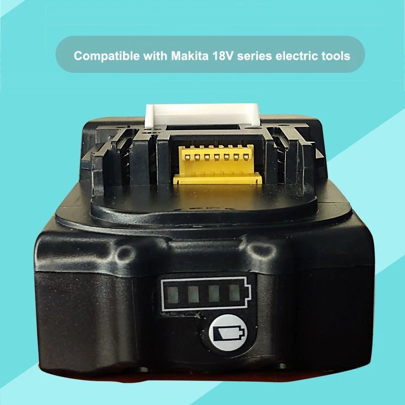 Caja de batería de alta capacidad de iones de litio de 18V para MAKITA Bl1860 Bl1840 Bl1830 BL1850 chip de circuito equilibrado herramienta de placa de protección BMS - imagen 4