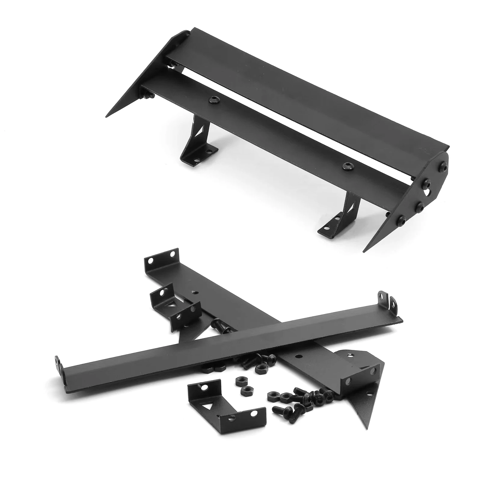 1 Juego de alerón trasero de coche de Rally 1/10 RC para Tamiya TT02 TT01 XV01 para HSP 94123 94122 1/10 RC Drift accesorios de coche - imagen 5